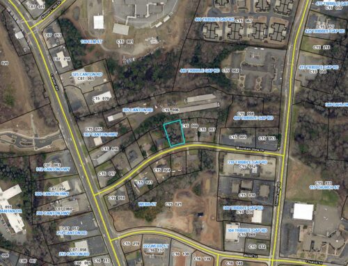 109 Mountain View Drive – CBD Lot for sale in the City of Cumming with Sewer!